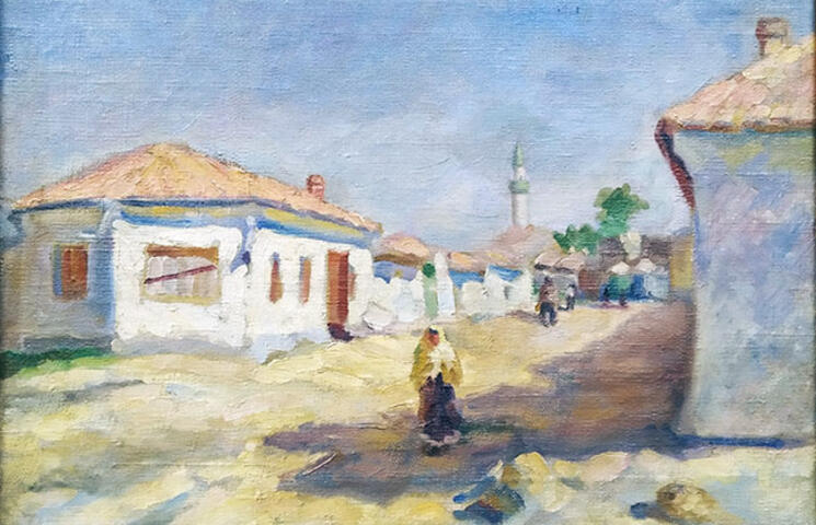 Crimean stories. Painting by Armenian-born Crimean artist Armenak Anopyan